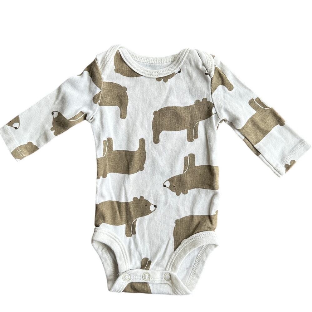 Baby Newborn NB Bear Onesie